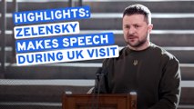 Volodymyr Zelensky - President addresses MPs in UK visit with highlighting need for jets