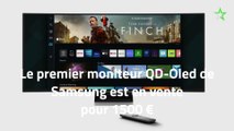 Le premier moniteur QD-Oled de Samsung est en vente pour 1500 €