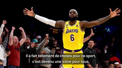 NBA - Les acteurs de la Ligue réagissent au record de LeBron James