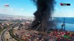 İskenderun Limanı'nda Yangın Mücadelesi Sürüyor: Hem Karadan Hem Havadan Müdahale - TGRT Haber