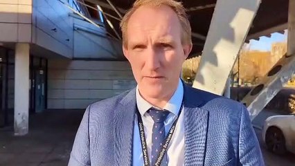 DI Richard Stott reacts after Lewis Hutchinson is found guilty of murder