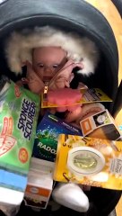 Baby Shocked By Cleaning Products
