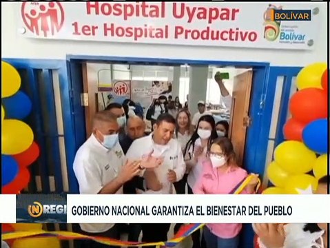 Bolívar | Inauguran áreas de servicios priorizados en el Hospital Uyapar
