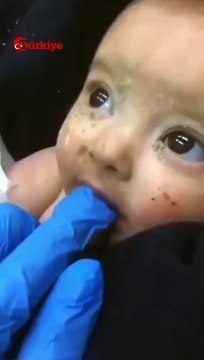 Enkazdan Çıkarılan Bebeğin Yürek Sızlatan Görüntüsü #deprem #kahramanmaraş #adıyaman #shorts