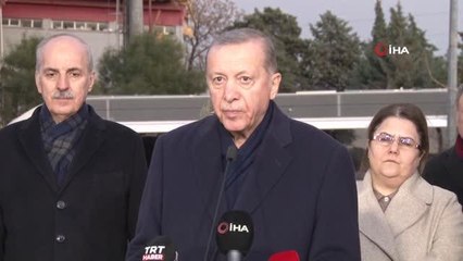 Cumhurbaşkanı Erdoğan: "9 bin 57 kişinin hayatını kaybetti, 52 bin 979 kişinin yaralandı, 6 bin 444 binanın yıkıldı"