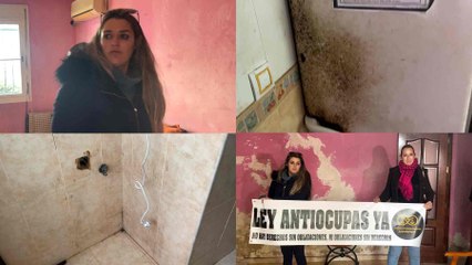 Desahucian a unos okupas tras 12 años y amenazan a la propietaria «Aquí nunca viviré tranquila»