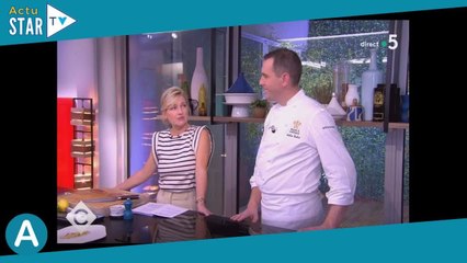 "Vous avez l'air catastrophé" : Anne-Elisabeth Lemoine choque le chef et craint l'accident