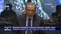 Erdogan Umumkan Status Darurat Gempa Turki-Suriah Selama 3 Bulan di 10 Provinsi Terdampak
