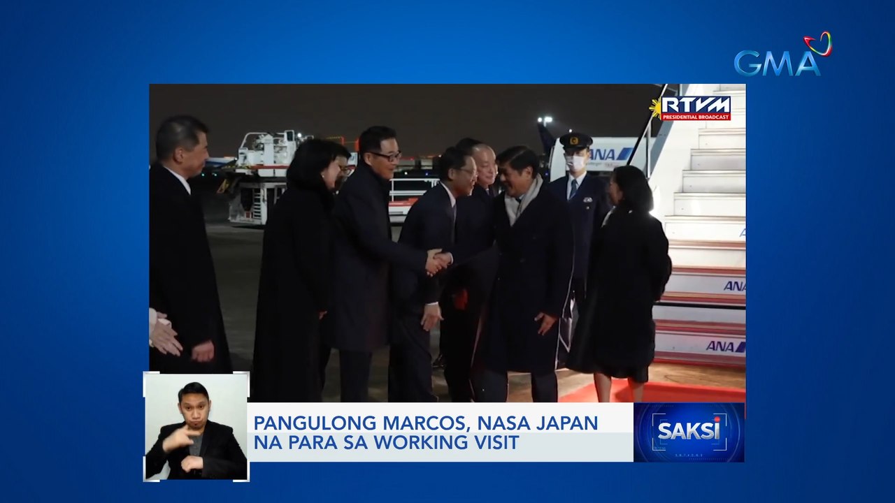 Pangulong Marcos, nasa Japan na para sa working visit | Saksi
