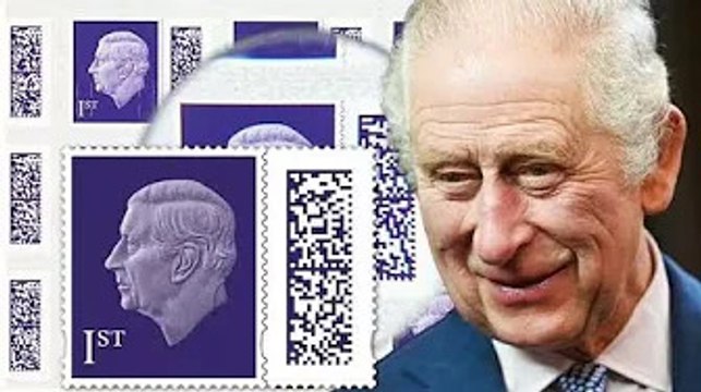 L'humble roi Charles devient le premier monarque à abandonner la couronne alors que le nouveau timbr