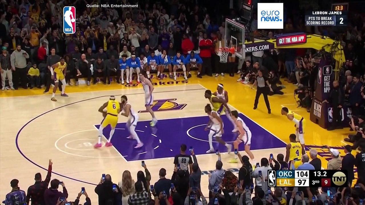 38 390 Punkte für die Ewigkeit: NBA-Idol LeBron James feiert Rekord