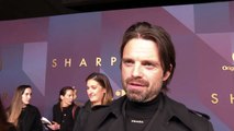 'I love a good dance scene!': Sebastian Stan shows off his moves at Sharper world premiere