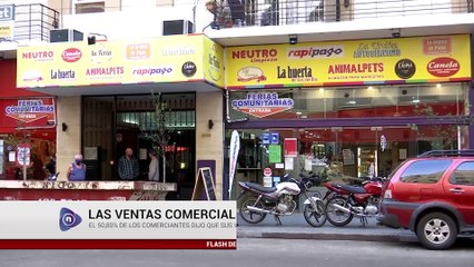 LAS VENTAS COMERCIALES AUMENTARON UN 5,78% EN ENERO