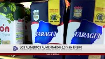 LOS ALIMENTOS AUMENTARON 6,3 % EN ENERO EN MAR DEL PLATA