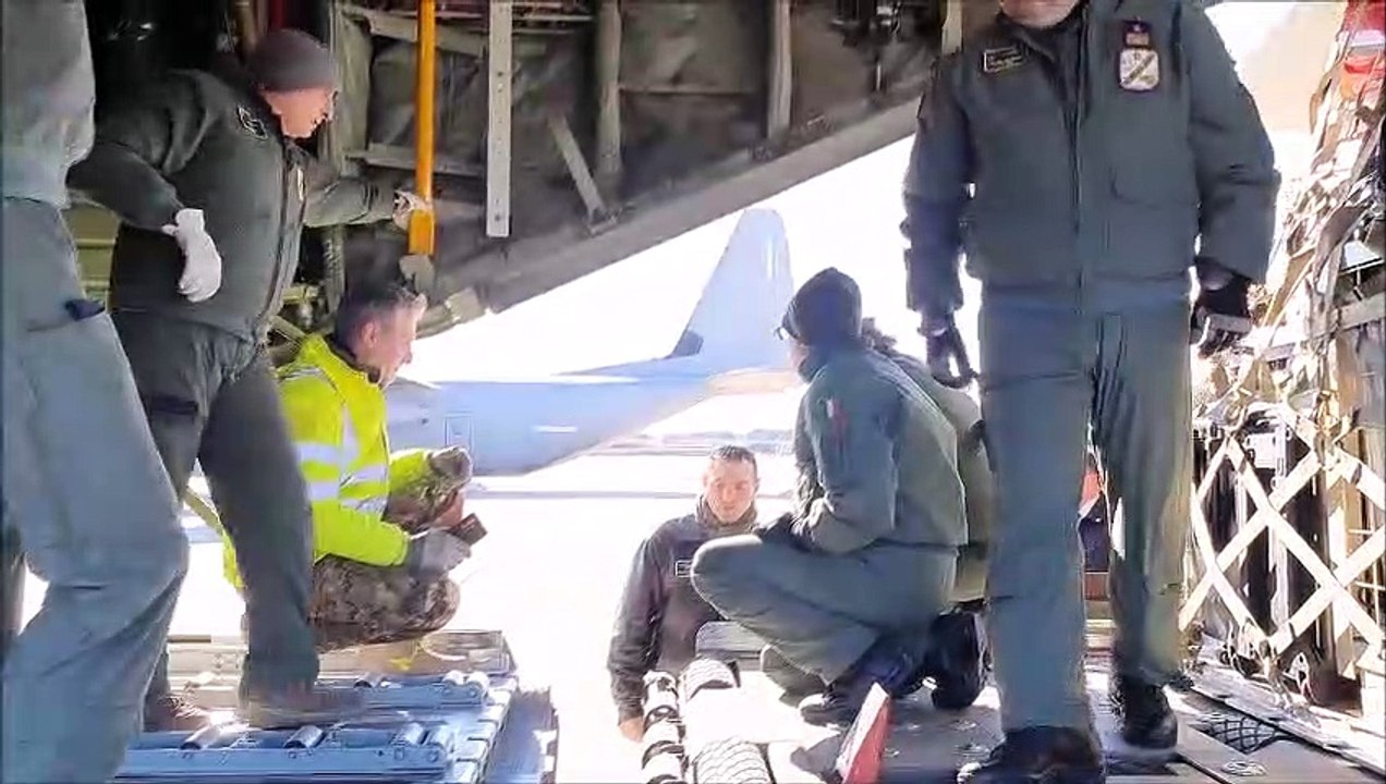 Terremoto in Turchia, partono gli aiuti da Pisa con la 46esima Aerobrigata