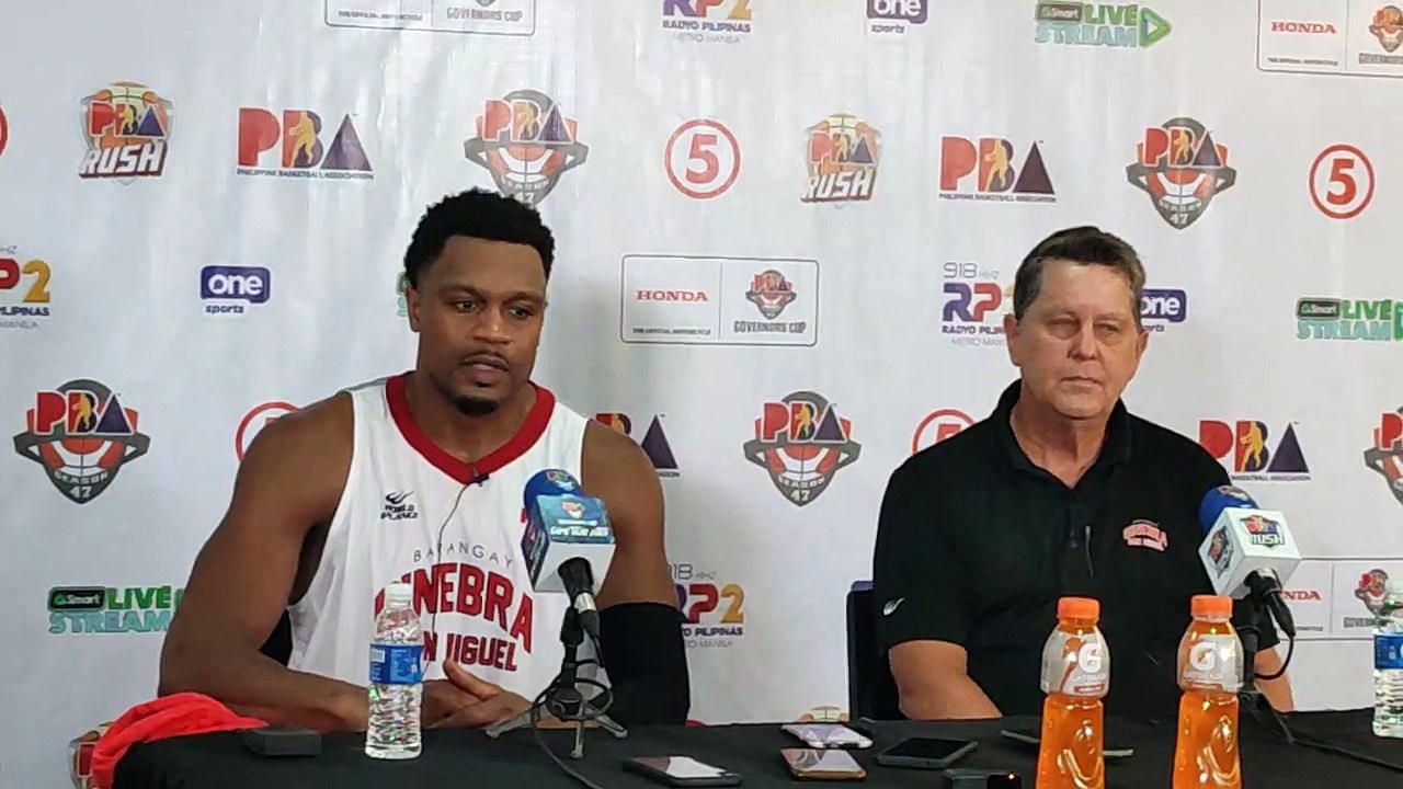 Barangay Ginebra postgame press conference after 114-111 win over NLEX