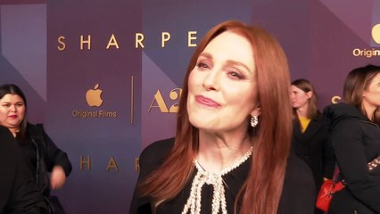 ‘We were really lucky!’: Julianne Moore on her Sharper co-stars
