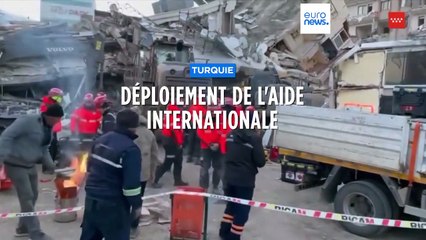 Séisme en Turquie et Syrie : l'aide internationale à pied d'oeuvre