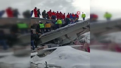 Malatya'da 59 saat sonra enkazdan bir yaralı daha kurtarıldı