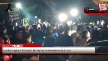Cumhurbaşkanı Erdoğan, Hatay'da incelemelerde bulundu