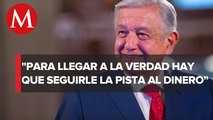EU debe demostrar si Calderón se benefició de negocios de García Luna, dice AMLO