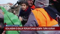 Sejumlah anak Berhasil Diselamatkan dari reruntuhan Gempa Turki dan Suriah