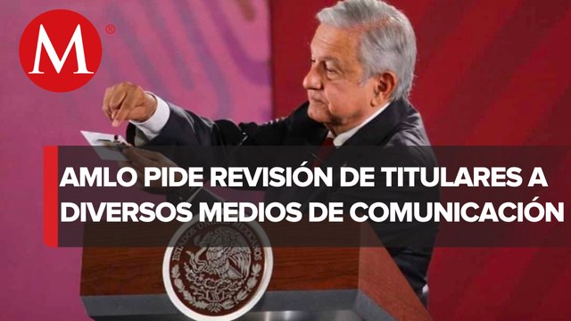 Vamos a ver si es nota AMLO exhibe portadas de periódicos