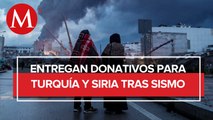Embajada de Turquía en México recibe apoyos para damnificados tras sismo