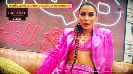 'Me hacen más fuerte' María León sobre rumores  de romance con Alejandro Nones