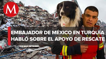 Rescatistas mexicanos tienen experiencia en estos casos: Embajador de México en Turquía