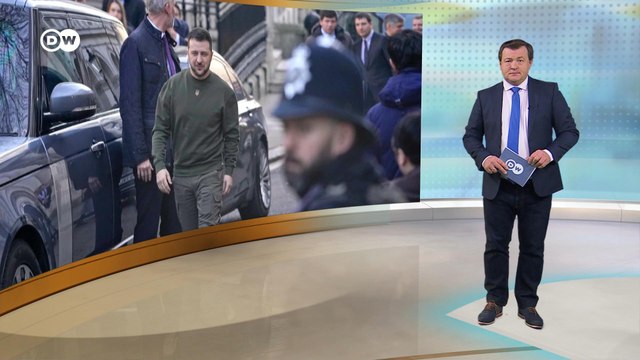 Зачем Зеленский отправился в Лондон и Париж на самом деле. DW Новости (08.02.2023)