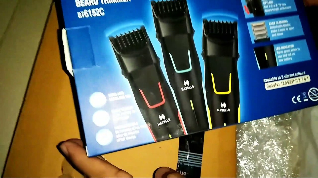 Unboxing hair trimer  trimer for men