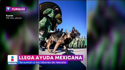 Avión de la Fuerza Aérea Mexicana arriba a Turquía con equipos de rescate