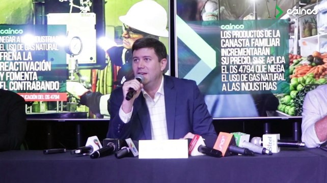Gobierno frena el uso de gas a las industrias para enviarlo a mercados externos, denuncia Cainco