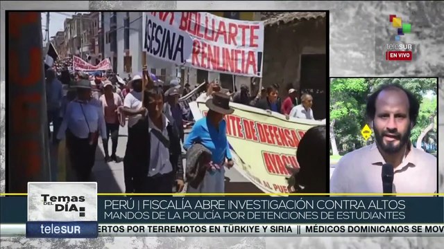 Perú: Fiscalía abre investigación contra altos mandos de la Policía por detenciones arbitrarias