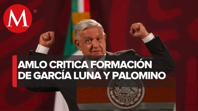 ¿Qué ideales y principios puede tener Cárdenas Palomino y García Luna? cuestiona AMLO