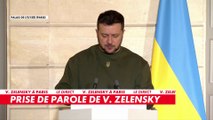 Volodymyr Zelensky :  «Plus vite se terminera cette agression russe, plus vite la paix reviendra en Europe»