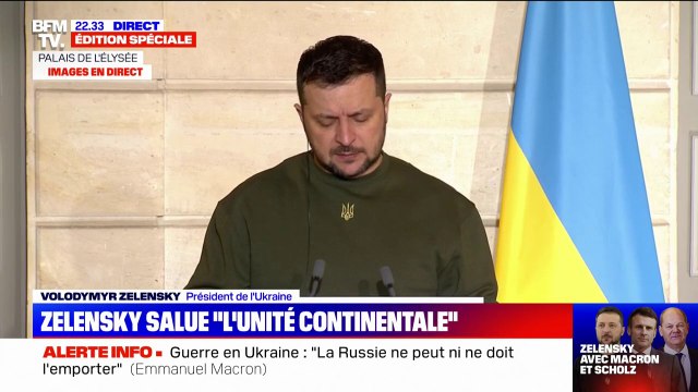 Nous avons très peu de temps : Volodymyr Zelensky affirme avoir besoin d'armes supplémentaires