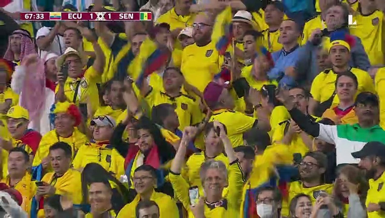 COPA MUNDIAL DE LA FIFA QATAR 2022 - Ecuador (1-2) Senegal - GRUPO A - FECHA 3 - SEGUNDO TIEMPO