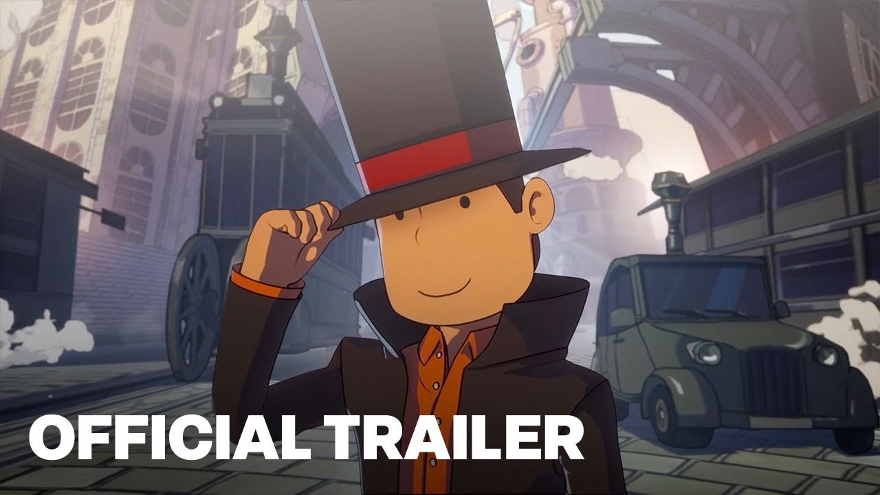PROFESSOR LAYTON and The New World of Steam Reveal Teaser Trailer | Nintendo Direct 2.8.2023