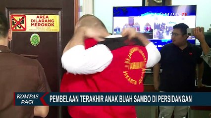Pembelaan Terakhir Anak Buah Ferdy Sambo di Persidangan