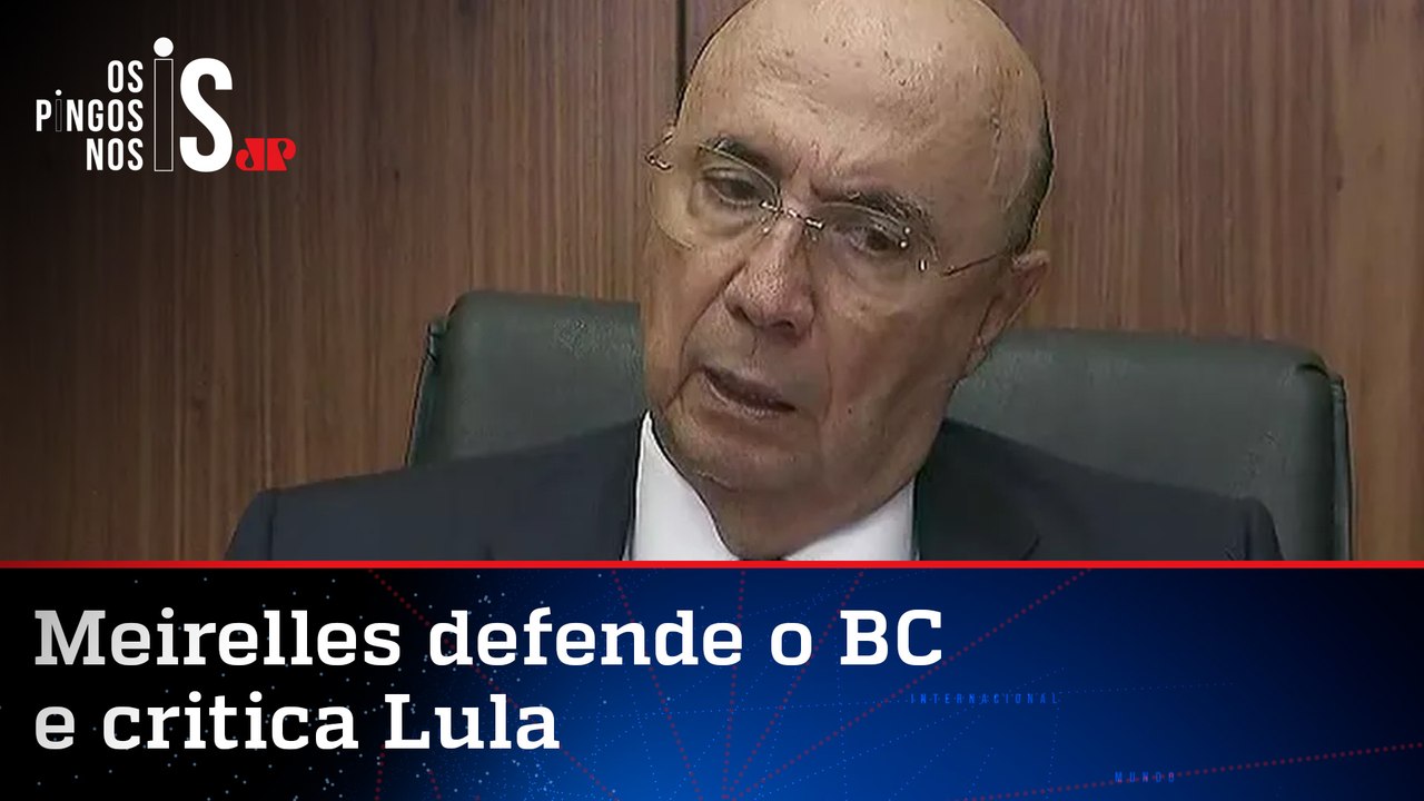 Henrique Meirelles alerta sobre Lula: 'Está seguindo a política de Dilma'