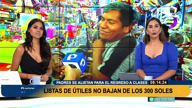 Las listas de útiles escolares alcanza hasta los S/ 300