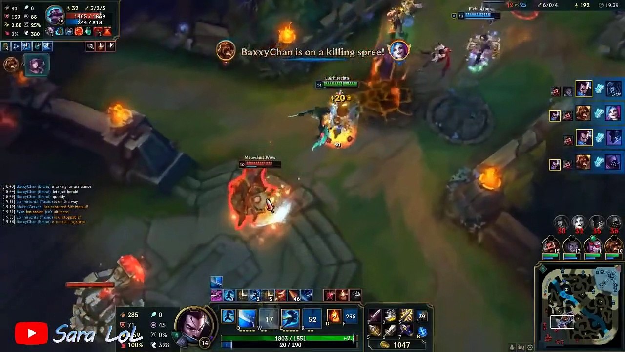 Best LOL Moments 2019 (Snipe, Outplay, Prediction...)