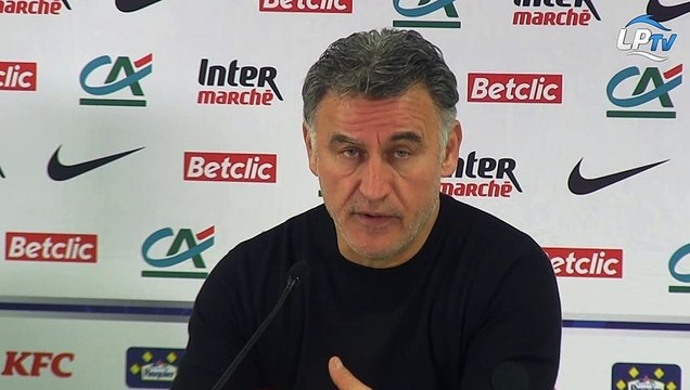 Galtier : Nous nous sommes pas créés d'occasions en deuxième mi-temps