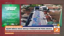 Prefeitura de Pedra Branca disponibiliza serviço médico itinerante na zona rural do município