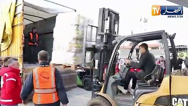 سوريا: وصول طائرة مساعدات جزائرية إغاثية ثانية إلى مطار حلب