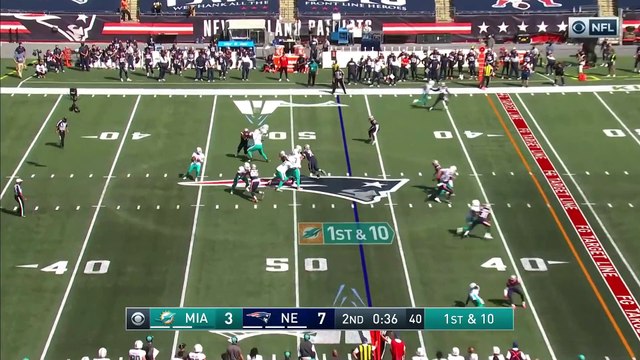 NFL 2020 Week 01 - Dolphins vs Patriots - Condensed Game