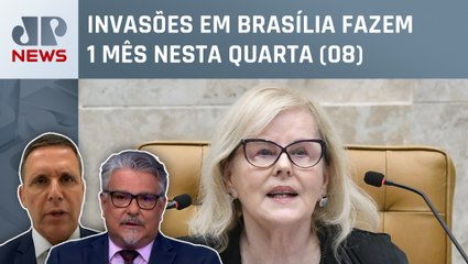 Rosa Weber: “8 de janeiro será lembrado para que nunca mais se repita”; Suano e Capez comentam