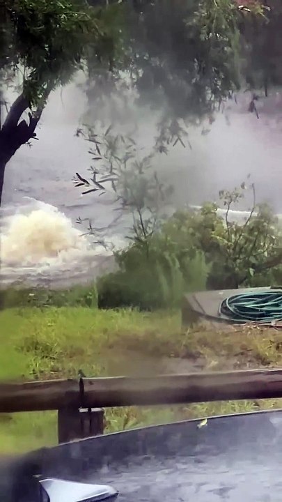 Bruce Street, Unanderra flooding